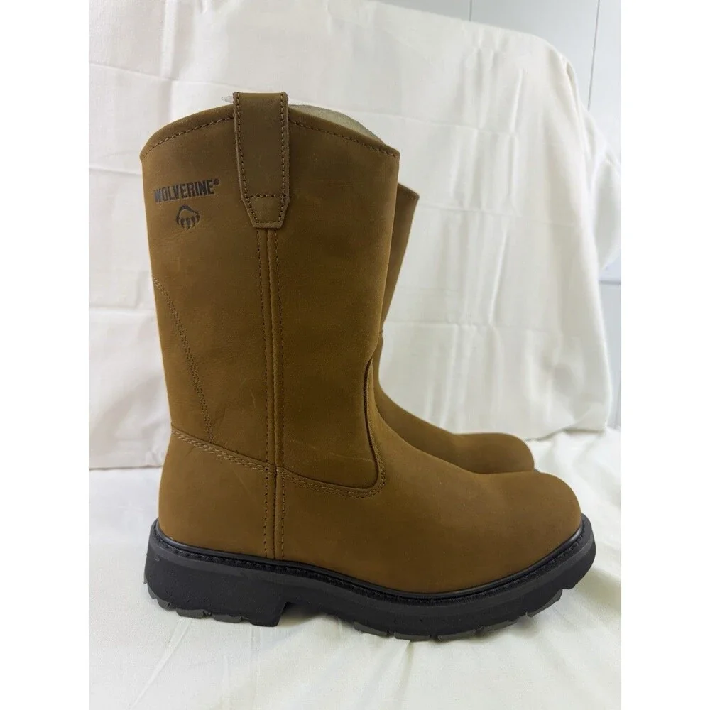 Wolverine Cowboy/Work Boots Men's Leather Size 9 M - W04727 NEW in box.